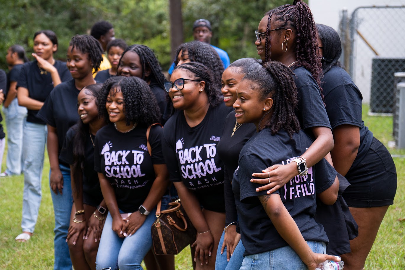 EFF collegiate leaders serving together